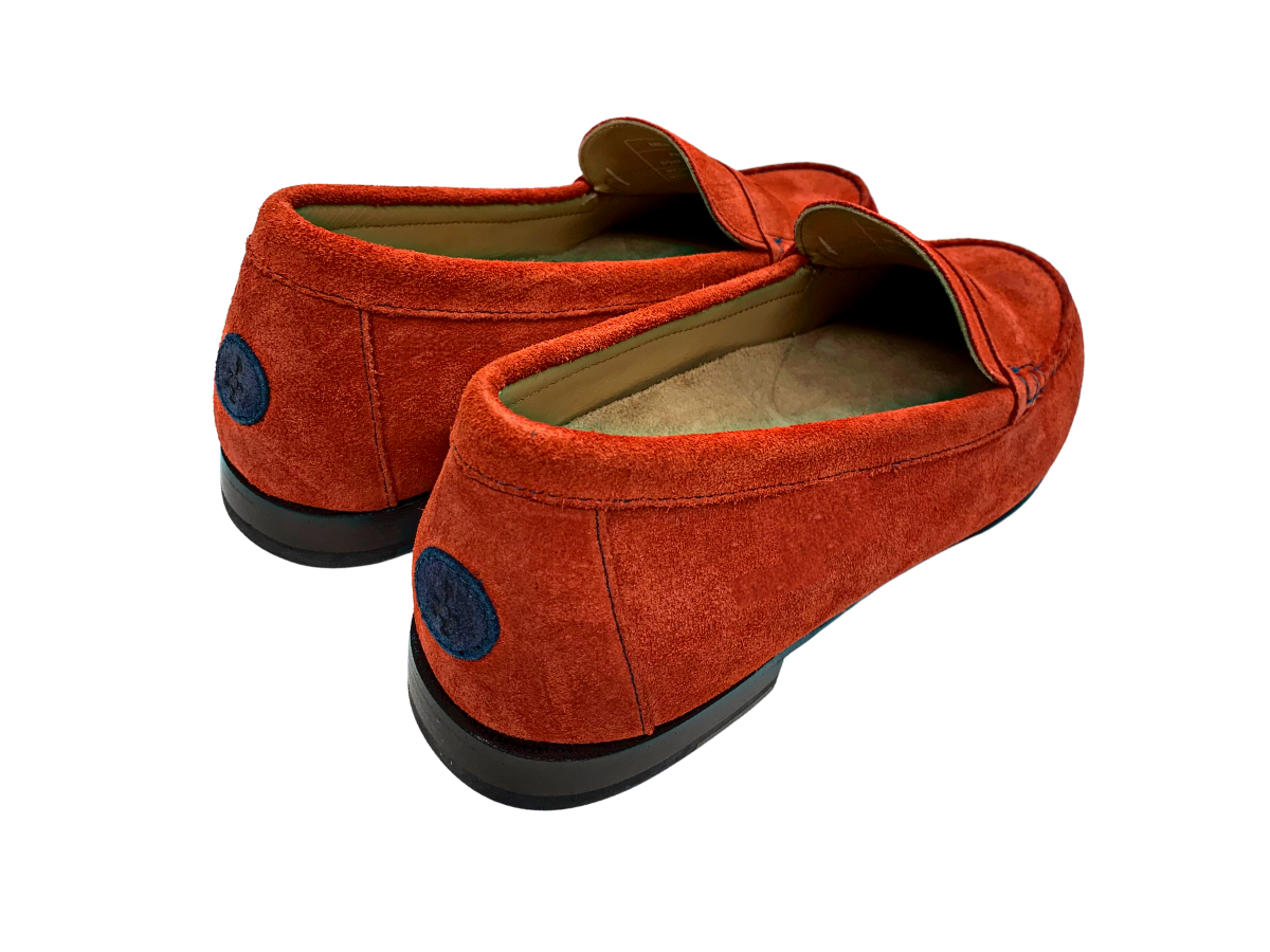 FROATS The Red Penny Loafers