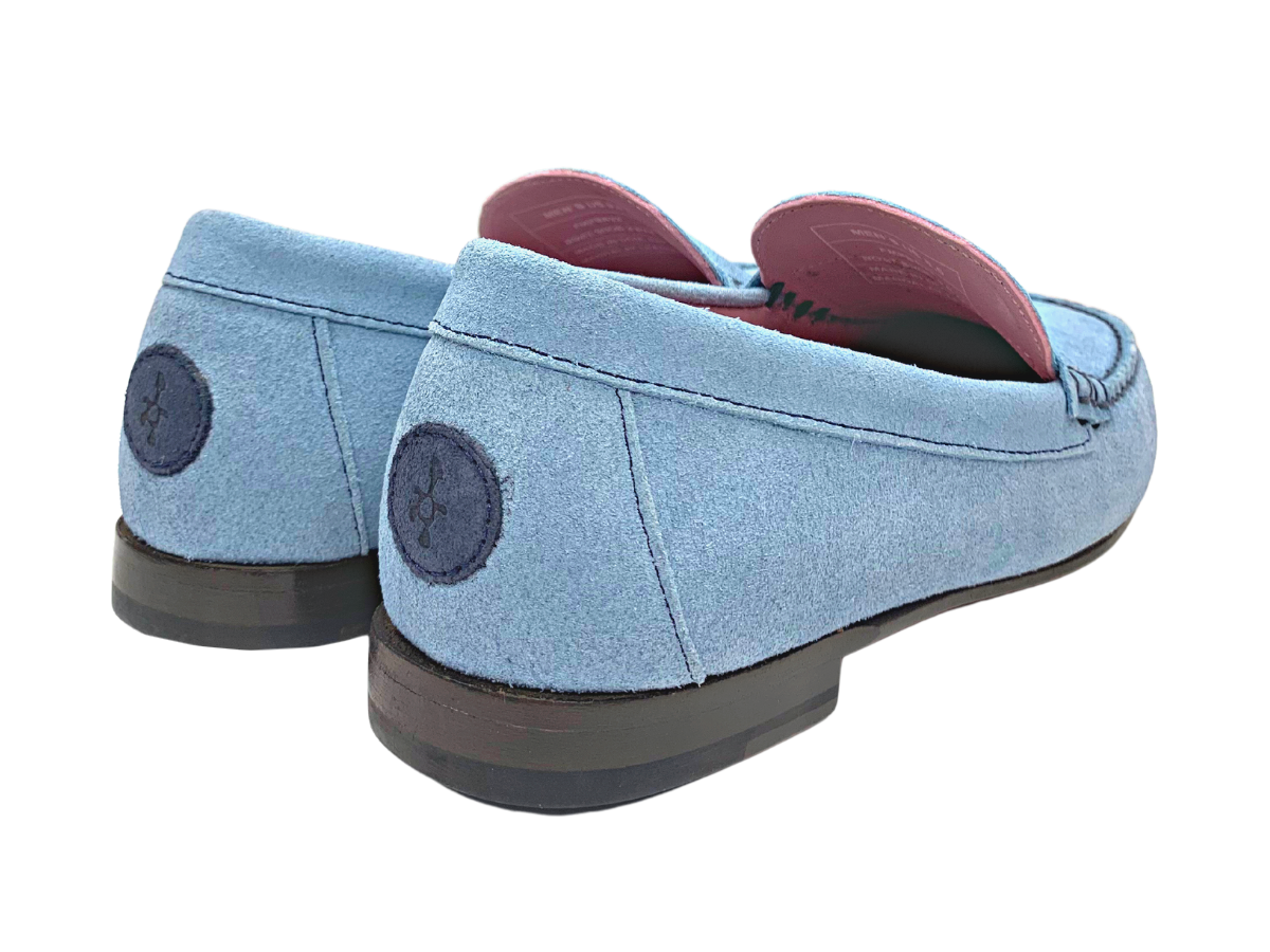 FROATS The Light Blue Penny Loafers